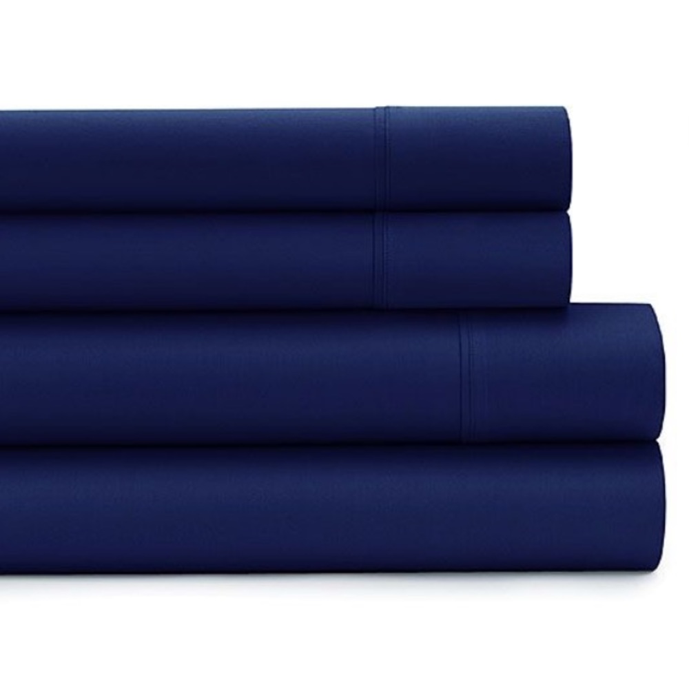 Navy Deep Pocket Microfiber Sheet Set